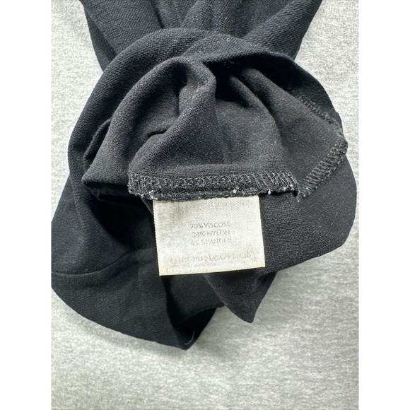 Eileen Fisher Pull‎ On Pants Women’s Sz Medium Black Straight Leg - Picture 9 of 9